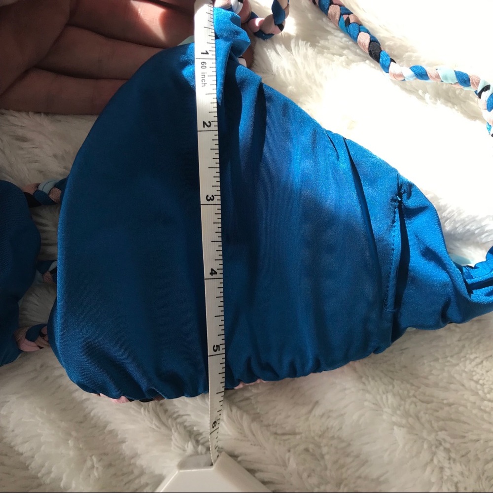 STRIPE UP YOUR LIFE REVERSIBLE Bikini TOP - Picture 4 of 5